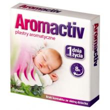 Zdjęcie produktu - AROMACTIV +, plastry aromatyczne od 1 dnia życia - 5 plastr&oacute;w 