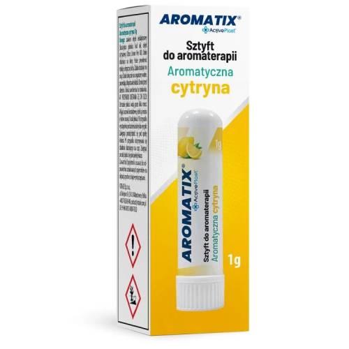 Zdjęcie produktu - Aromatix Sztyft do aromaterapii Aromatyczna cytryna, 1 szt.