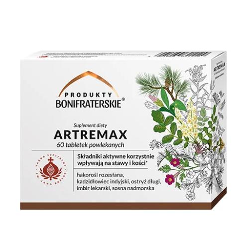 Zdjęcie produktu - Produkty Bonifraterskie ARTREMAX, 60tabl. powlekanych