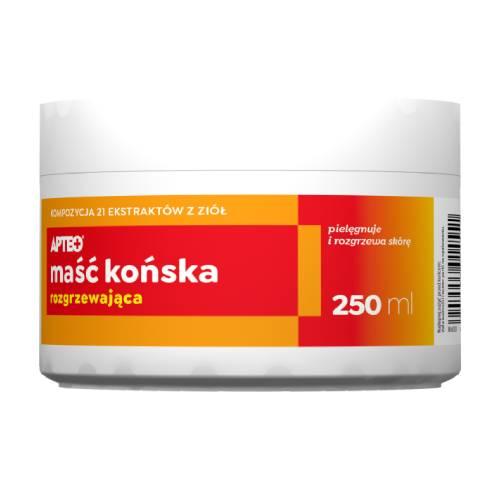 Miniaturka artykułu - APTEO MAŚĆ KOŃSKA rozgrzewająca - żel, 250ml 