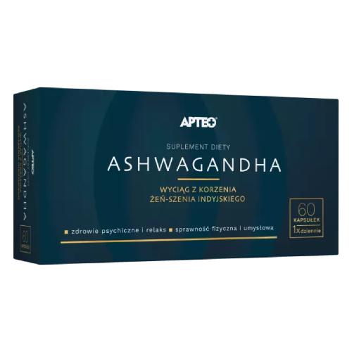 Zdjęcie produktu - APTEO Ashwagandha, 60 kaps.