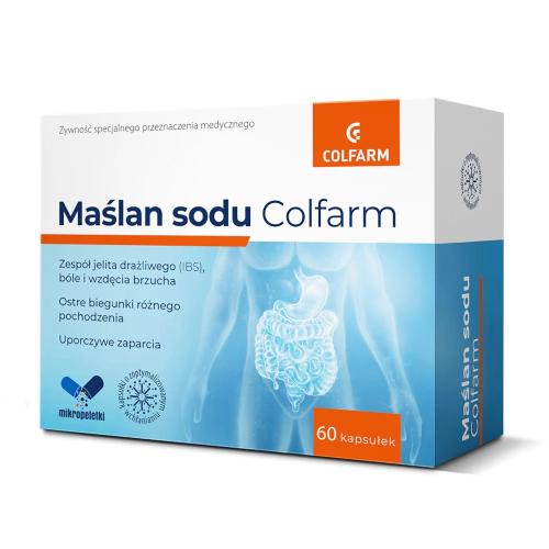Miniaturka artykułu - Maślan Sodu Colfarm, 30 kaps.
