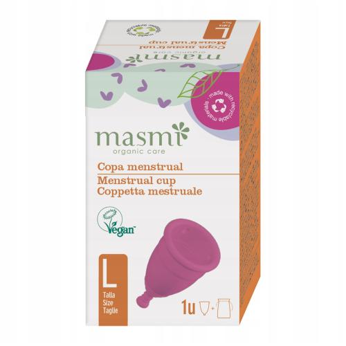 Miniaturka artykułu - Masmi Kubeczek menstruacyjny L - 1 sztuka