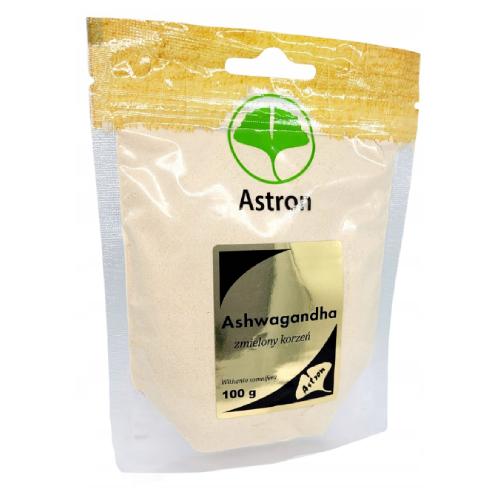 Zdjęcie produktu - ASTRON Ashwagandha korzeń mielony, 100g