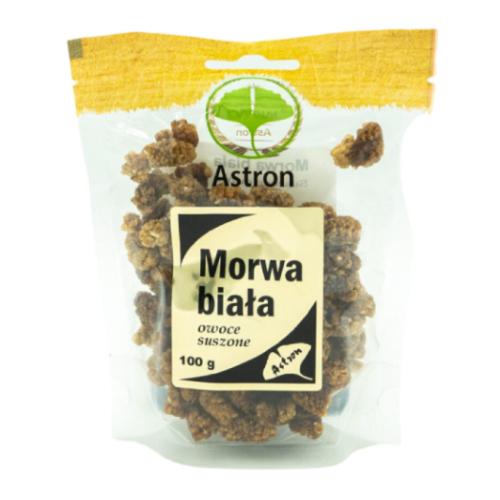 Zdjęcie produktu - Astron Morwa biała suszone owoce, 100 g