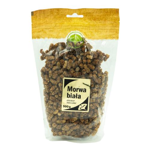 Zdjęcie produktu - Astron Morwa biała suszone owoce, 500 g