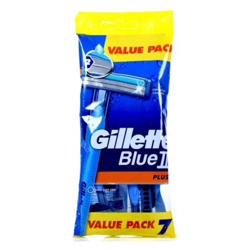 Miniaturka artykułu - Gillette Blue2 Plus Jednorazowe maszynki do golenia, 7sztuk
