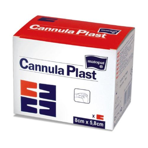 Miniaturka artykułu - Matopat Cannula Plast Opatrunek do mocowania kaniul 8 x 5,8 cm, 100 szt.