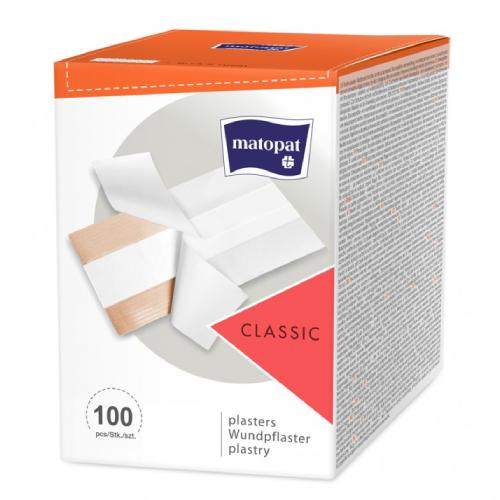 Miniaturka artykułu - MATOPAT Classic 6cmx10cm Plaster na tkaninie, 100 szt.