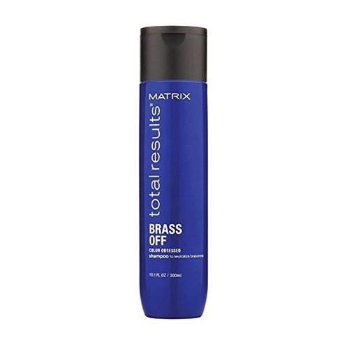 Miniaturka artykułu - MATRIX TOTAL RESULTS Brass Off Szampon neutralizujący miedziane odcienie, 300ml