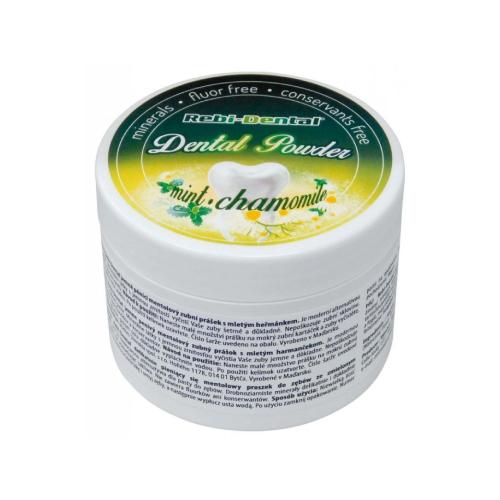Miniaturka artykułu - Mattes Rebi Dental proszek do mycia zęb&oacute;w, 50g