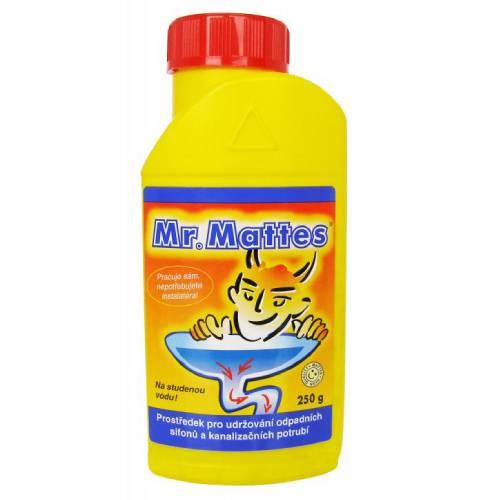 Miniaturka artykułu - Mattes Środek do udrażniania syfon&oacute;w i rur, 250 g