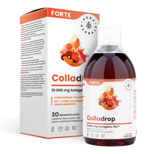 Zdjęcie produktu - AURA HERBALS Colladrop Forte 10000mg, 500ml
