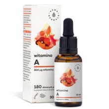 Zdjęcie produktu - Aura Herbals Witamina A Krople, 30 ml