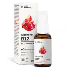 Zdjęcie produktu - AURA HERBALS Witamina B12 Forte - aerozol - 30ml