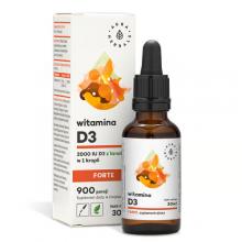 Zdjęcie produktu - AURA HERBALS Witamina D3 Forte (2000IU) - krople 30ml