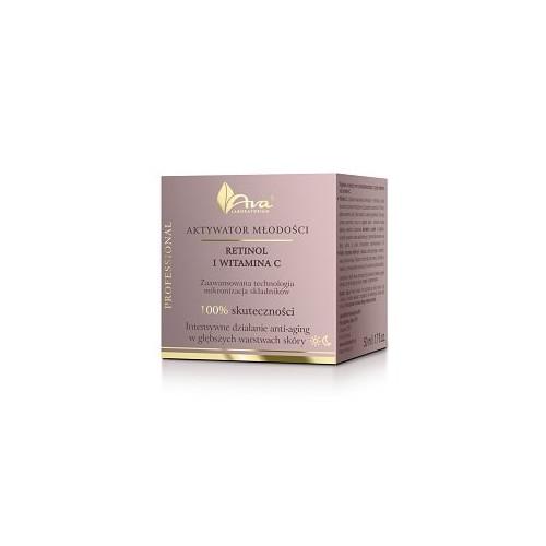 Zdjęcie produktu - AVA aktywator młodości retinol i witamina C, 50ml