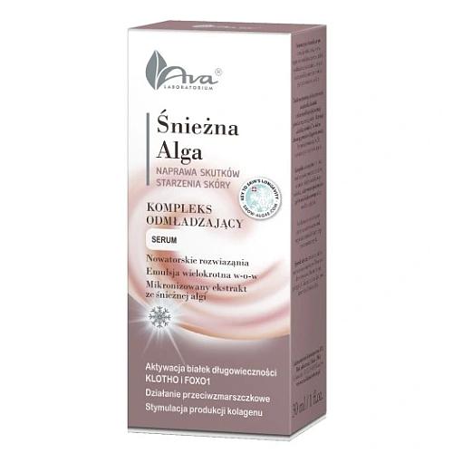 Zdjęcie produktu - AVA Śnieżna Alga Kompleks odmładzający serum, 30ml