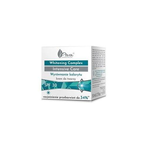 Zdjęcie produktu - AVA Whitening Complex Rozjaśniający krem do twarzy SPF 30, 50ml