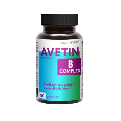 Zdjęcie produktu - AVET PHARMA Avetin B Complex, 50kaps.