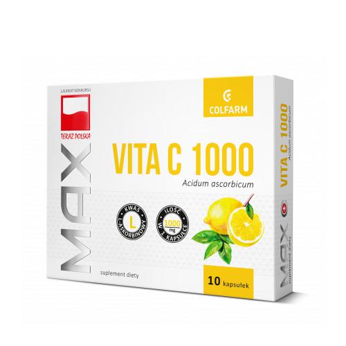 Miniaturka artykułu - Max Vita C 1000, 10 kaps.