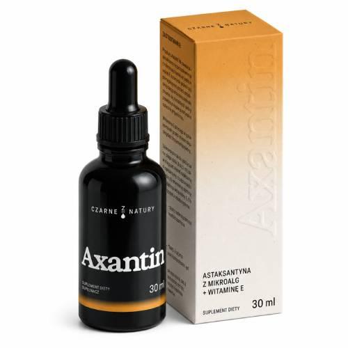 Zdjęcie produktu - Axantin Astaksantyna z mikroalg + Witamina E, 30 ml