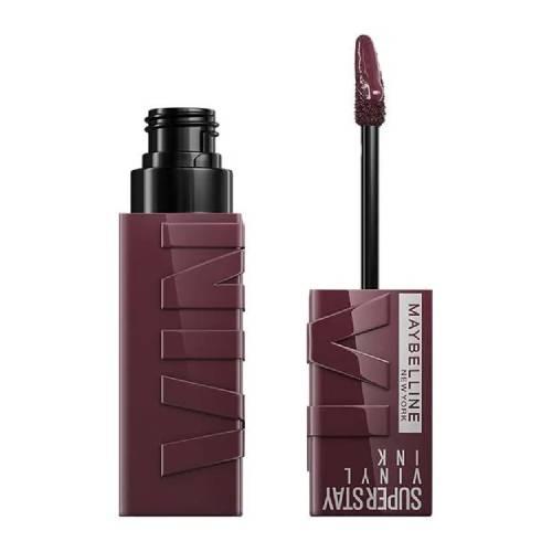 Miniaturka artykułu - MAYBELLINE SUPER STAY VINYL INK Pomadka do ust 135 FEARLESS, 4.2ml