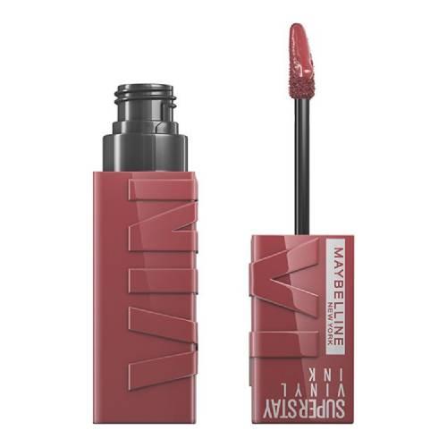 Miniaturka artykułu - MAYBELLINE SUPER STAY VINYL INK Pomadka do ust 40 WITTY, 4.2ml