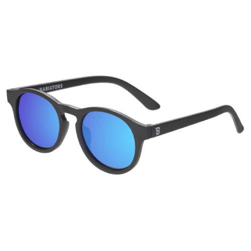 Babiators Okulary przeciwsłoneczne z polaryzacją POLARIZED KEYHOLE JET BLACK COBALT BLUE MIRRORED LENSES 6+ lat P-KEY-505-L