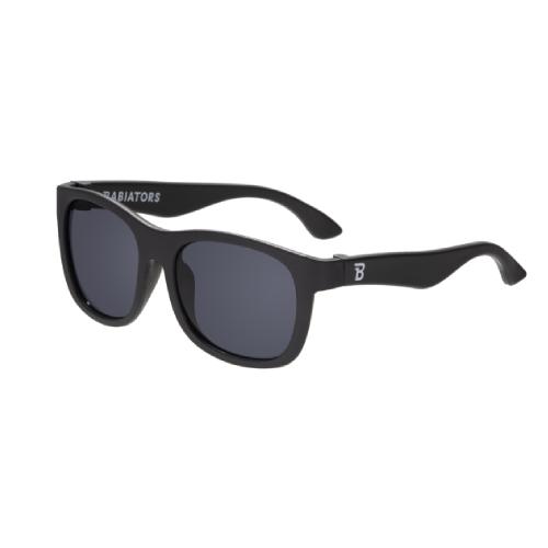 Babiators Okulary przeciwsłoneczne Navigator Jet Black Smoke Lens 0-2 lata O-NAV001-S
