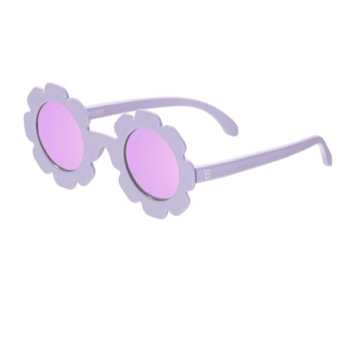 Babiators Okulary przeciwsłoneczne z polaryzacją FLOWER IRRESISTIBLE IRIS LAVENDER MIRRORED LENS 0-2 lata P-FWR503-S