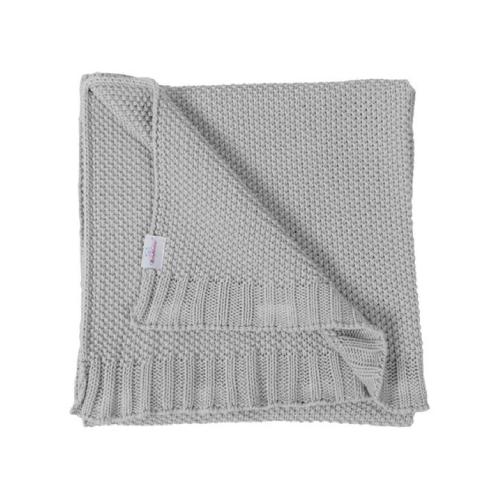 Zdjęcie produktu - BabyMatex Kocyk TULLY z bawełny, szary (75x100cm)