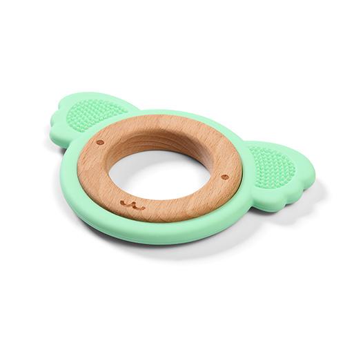 Zdjęcie produktu - BABYONO Gryzak drewniany silikonowy KOALA 1076/01