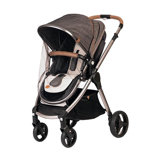 BabyOno Moskitiera do w&oacute;zka uniwersalna, 1szt. czarna 072/01