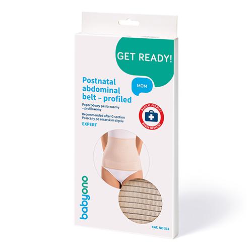 Zdjęcie produktu - BabyOno Poporodowy pas brzuszny profilowany EXPERT, rozmiar L, 1 szt.