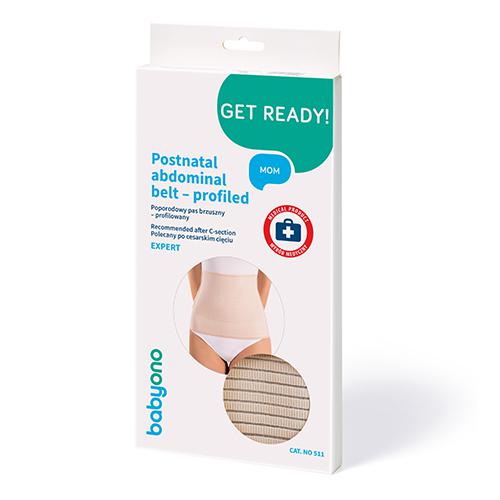 Zdjęcie produktu - BabyOno Poporodowy pas brzuszny profilowany EXPERT, rozmiar S, 1 szt.