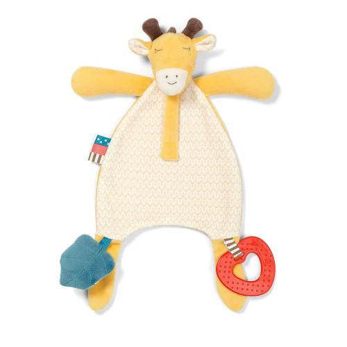 Zdjęcie produktu - BABYONO Przytulanka z zawieszką do smoczka Skinny Mate Hank