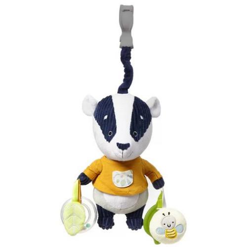 Zdjęcie produktu - BabyOno Zabawka edukacyjna - zawieszka do w&oacute;zka Badger Edmund, 1szt.