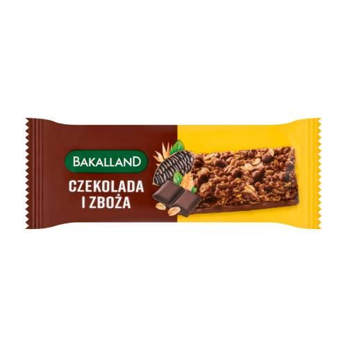 Zdjęcie produktu - Bakalland Baton czekolada i zboża, 40 g