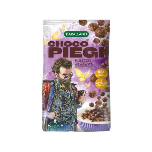 BAKALLAND Akademia Pana Kleksa Płatki śniadaniowe Choco Piegi, 250g