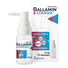 Zdjęcie produktu - Ballamin B Complex Witaminy z grupy B spray, 15 ml