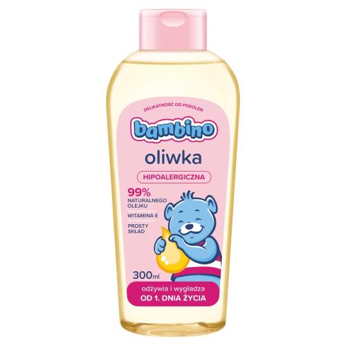 Zdjęcie produktu - Bambino Oliwka hipoalergiczna, 300 ml