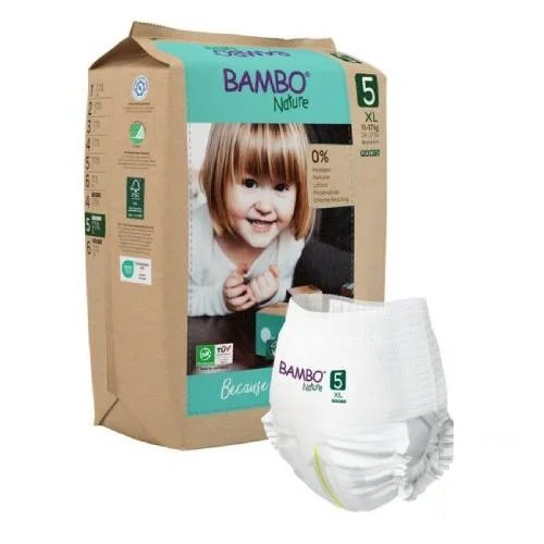 Zdjęcie produktu - Bambo Nature Pants 5 (XL 11-17 kg) Pieluchomajtki, 19 szt.