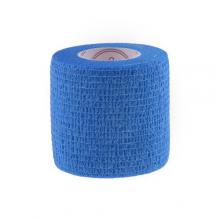Zdjęcie produktu - Bandaż samoprzylepny kohezyjny lateksowy niebieski 5cm x 4.5m, 1 sztuka