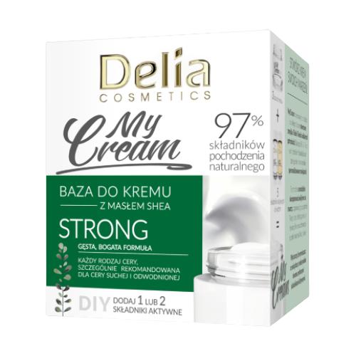 DELIA MyCream STRONG Baza do kremu z masłem shea, 50ml