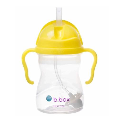B.BOX Bidon ze słomką cytrynowy, 240ml