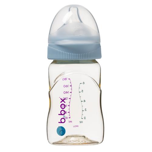 B.BOX Butelka do karmienia niemowląt (błękit), 180ml