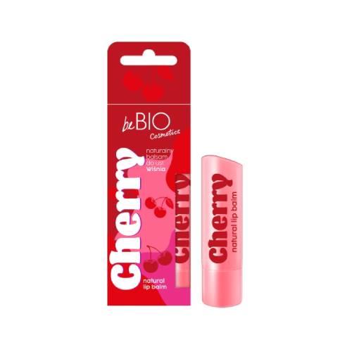 Zdjęcie produktu - BE BIO Ewa Chodakowska Naturalny nawilżający balsam do ust z dodatkiem oleju z wiśni, 5 g