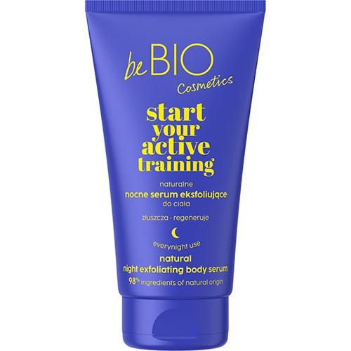 Zdjęcie produktu - BE BIO EWA CHODAKOWSKA Start Your Active Training Naturalne nocne serum eksfoliujące do ciała, 150ml