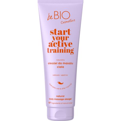 Zdjęcie produktu - BE BIO EWA CHODAKOWSKA Start Your Active Training Naturalny oleożel do masażu ciała, 250ml